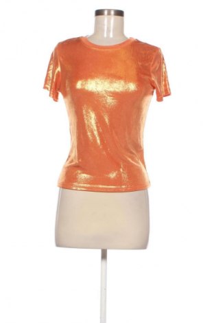 Damski T-shirt By Swan Paris, Rozmiar S, Kolor Złocisty, Cena 116,99 zł