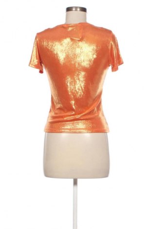 Damski T-shirt By Swan Paris, Rozmiar S, Kolor Złocisty, Cena 116,99 zł