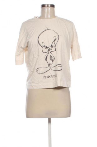 Damski T-shirt C&A, Rozmiar S, Kolor Beżowy, Cena 23,99 zł