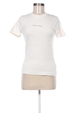 Дамска тениска Calvin Klein, Размер S, Цвят Бял, Цена 17,00 €