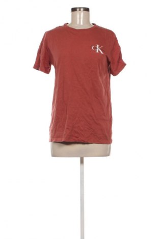 Tricou de femei Calvin Klein Jeans, Mărime XL, Culoare Maro, Preț 104,99 Lei