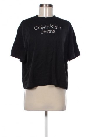 Tricou de femei Calvin Klein Jeans, Mărime XL, Culoare Negru, Preț 105,99 Lei
