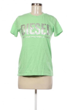 Damen T-Shirt Diesel, Größe S, Farbe Grün, Preis € 36,99