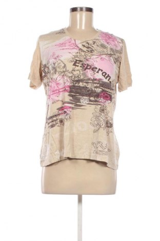 Damski T-shirt Encadee, Rozmiar L, Kolor Kolorowy, Cena 37,99 zł