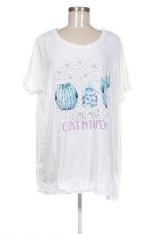 Дамска тениска Gina Benotti, Размер 3XL, Цвят Бял, Цена 7,15 €