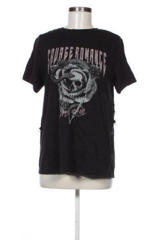 Damski T-shirt H&M Divided, Rozmiar L, Kolor Czarny, Cena 29,99 zł