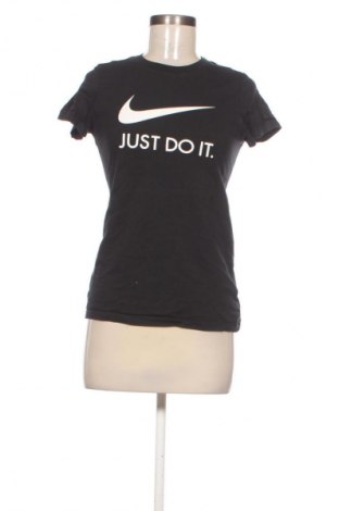 Damen T-Shirt Nike, Größe S, Farbe Schwarz, Preis 17,99 €