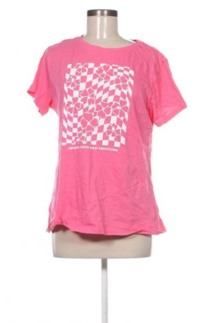 Γυναικείο t-shirt Page One, Μέγεθος M, Χρώμα Ρόζ , Τιμή 6,99 €