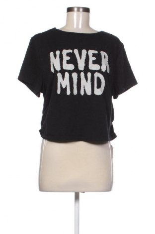 Damen T-Shirt Romwe, Größe XL, Farbe Schwarz, Preis 8,77 €