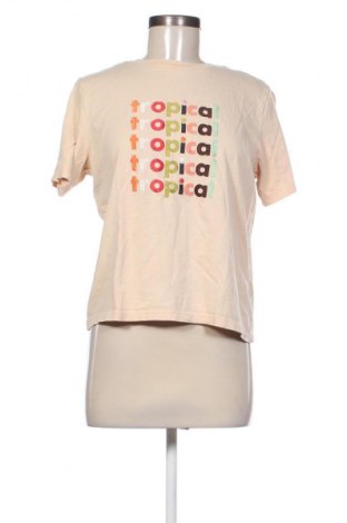 Γυναικείο t-shirt Scotch & Soda, Μέγεθος S, Χρώμα  Μπέζ, Τιμή 17,00 €