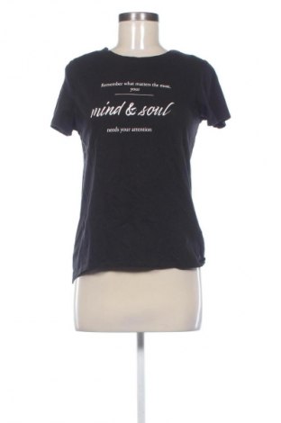 Дамска тениска Sinsay, Размер S, Цвят Черен, Цена 9,00 €