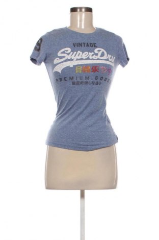 Tricou de femei Superdry, Mărime S, Culoare Albastru, Preț 47,99 Lei