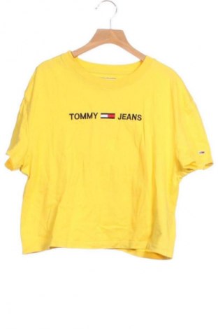 Dámské tričko Tommy Jeans, Velikost XS, Barva Žlutá, Cena  482,00 Kč
