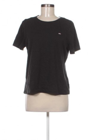 Damen T-Shirt Tommy Jeans, Größe L, Farbe Schwarz, Preis 22,99 €