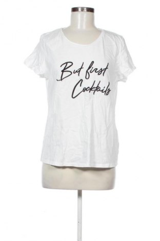 Γυναικείο t-shirt Unbranded, Μέγεθος L, Χρώμα Λευκό, Τιμή 7,99 €