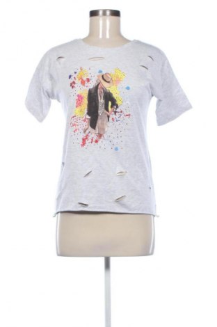 Damski T-shirt Unbranded, Rozmiar S, Kolor Szary, Cena 46,25 zł