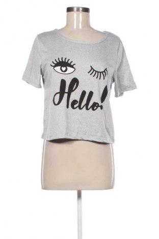 Дамска тениска Unbranded, Размер M, Цвят Сив, Цена 8,63 €