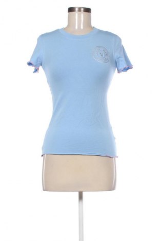 Damen T-Shirt Versace Jeans, Größe S, Farbe Blau, Preis 34,71 €
