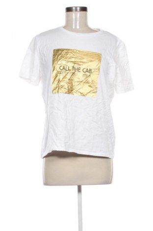 Damen T-Shirt Zara, Größe M, Farbe Weiß, Preis 7,99 €
