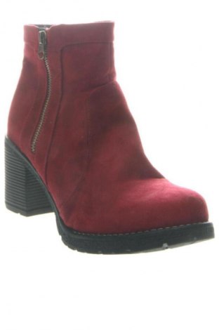 Botine de damă ANNIE P., Mărime 40, Culoare Roșu, Preț 352,99 Lei