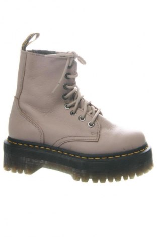 Damskie botki Dr. Martens, Rozmiar 37, Kolor Beżowy, Cena 871,63 zł