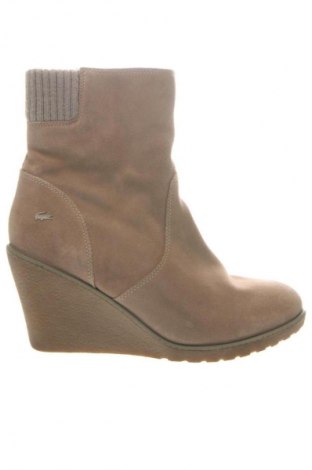 Damen Stiefeletten Lacoste, Größe 39, Farbe Beige, Preis € 155,66
