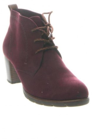 Γυναικεία μποτάκια Marco Tozzi, Μέγεθος 37, Χρώμα Κόκκινο, Τιμή 71,58 €