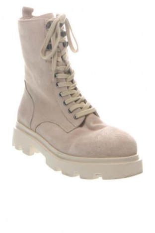 Damskie botki Oxmox, Rozmiar 39, Kolor Beżowy, Cena 149,99 zł