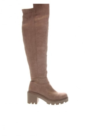 Γυναικείες μπότες DeeZee, Μέγεθος 39, Χρώμα  Μπέζ, Τιμή 48,00 €