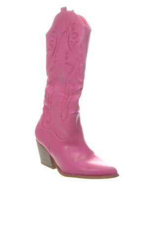 Damskie kozaki Sheln, Rozmiar 39, Kolor Różowy, Cena 208,66 zł