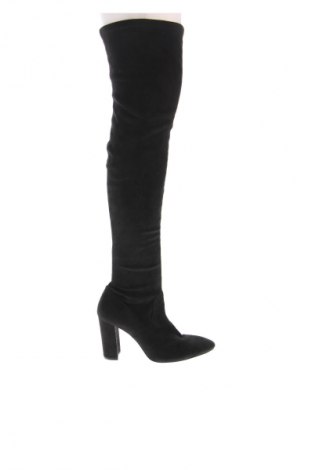 Damskie kozaki Stradivarius, Rozmiar 38, Kolor Czarny, Cena 208,66 zł