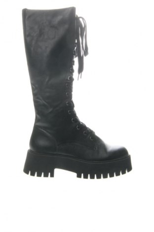 Дамски ботуши Stradivarius, Размер 37, Цвят Черен, Цена 38,82 €