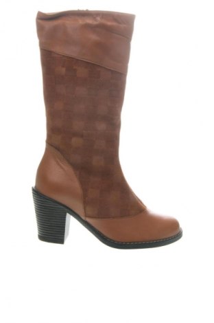 Γυναικείες μπότες Unbranded, Μέγεθος 39, Χρώμα Καφέ, Τιμή 94,23 €