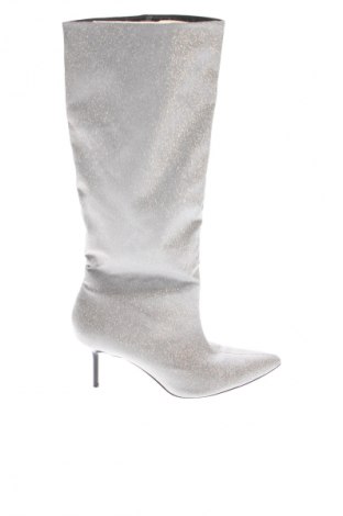 Дамски ботуши Zara, Размер 40, Цвят Сребрист, Цена 38,94 €