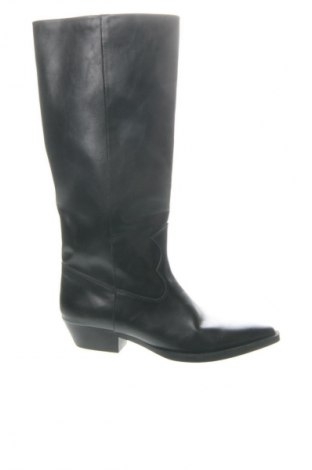 Damskie kozaki Zara, Rozmiar 37, Kolor Czarny, Cena 208,98 zł