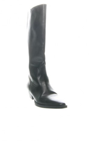 Damskie kozaki Zara, Rozmiar 37, Kolor Czarny, Cena 208,98 zł