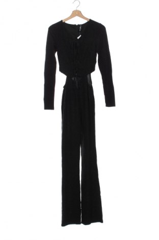 Дамски дълъг гащеризон Ann Christine, Размер XS, Цвят Черен, Цена 10,22 €