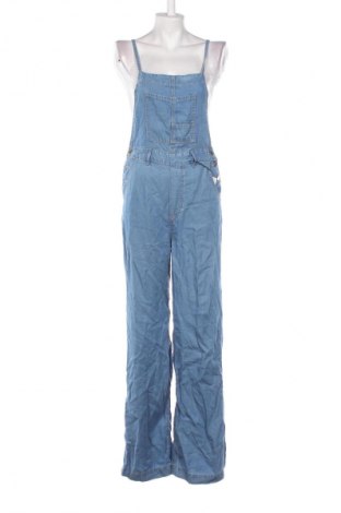 Salopetă lungă de damă Stradivarius, Mărime M, Culoare Albastru, Preț 115,99 Lei