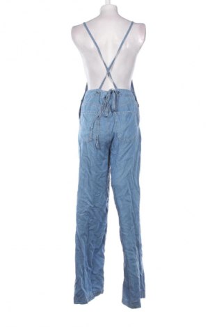 Salopetă lungă de damă Stradivarius, Mărime M, Culoare Albastru, Preț 115,99 Lei