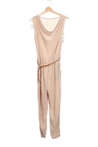 Дамски дълъг гащеризон Unbranded, Размер XS, Цвят Бежов, Цена 18,40 €