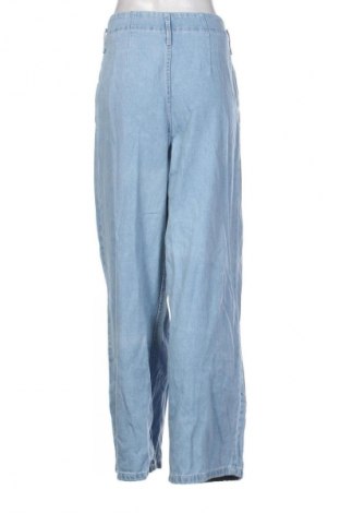 Blugi de femei Bershka, Mărime XL, Culoare Albastru, Preț 78,20 Lei