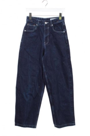Blugi de femei Bershka, Mărime XS, Culoare Albastru, Preț 78,20 Lei