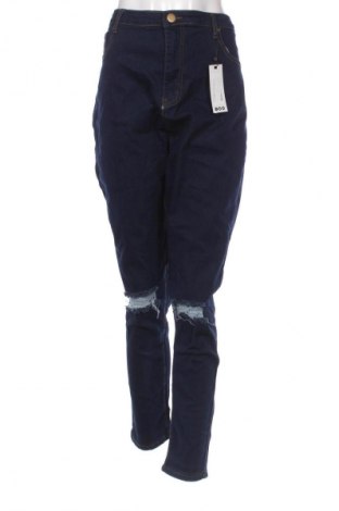 Dámske džínsy  Boohoo, Veľkosť XXL, Farba Modrá, Cena  24,00 €