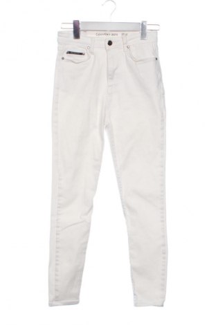 Női farmernadrág Calvin Klein Jeans, Méret S, Szín Fehér, Ár 14 463 Ft