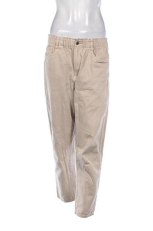 Dámské džíny  H&M, Velikost L, Barva Béžová, Cena  420,00 Kč