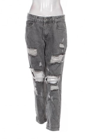 Blugi de femei Hello Miss, Mărime L, Culoare Gri, Preț 51,99 Lei