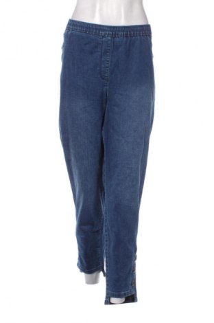 Damskie jeansy Mia Moda, Rozmiar 3XL, Kolor Niebieski, Cena 112,04 zł