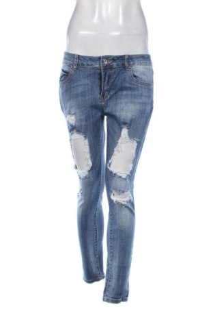 Dámské džíny  Miss Bonbon, Velikost L, Barva Modrá, Cena  425,00 Kč