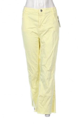 Női farmernadrág Ms Mode, Méret 3XL, Szín Sárga, Ár 7 799 Ft