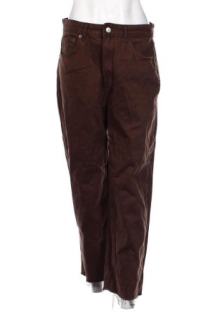 Blugi de femei Pull&Bear, Mărime M, Culoare Maro, Preț 62,99 Lei